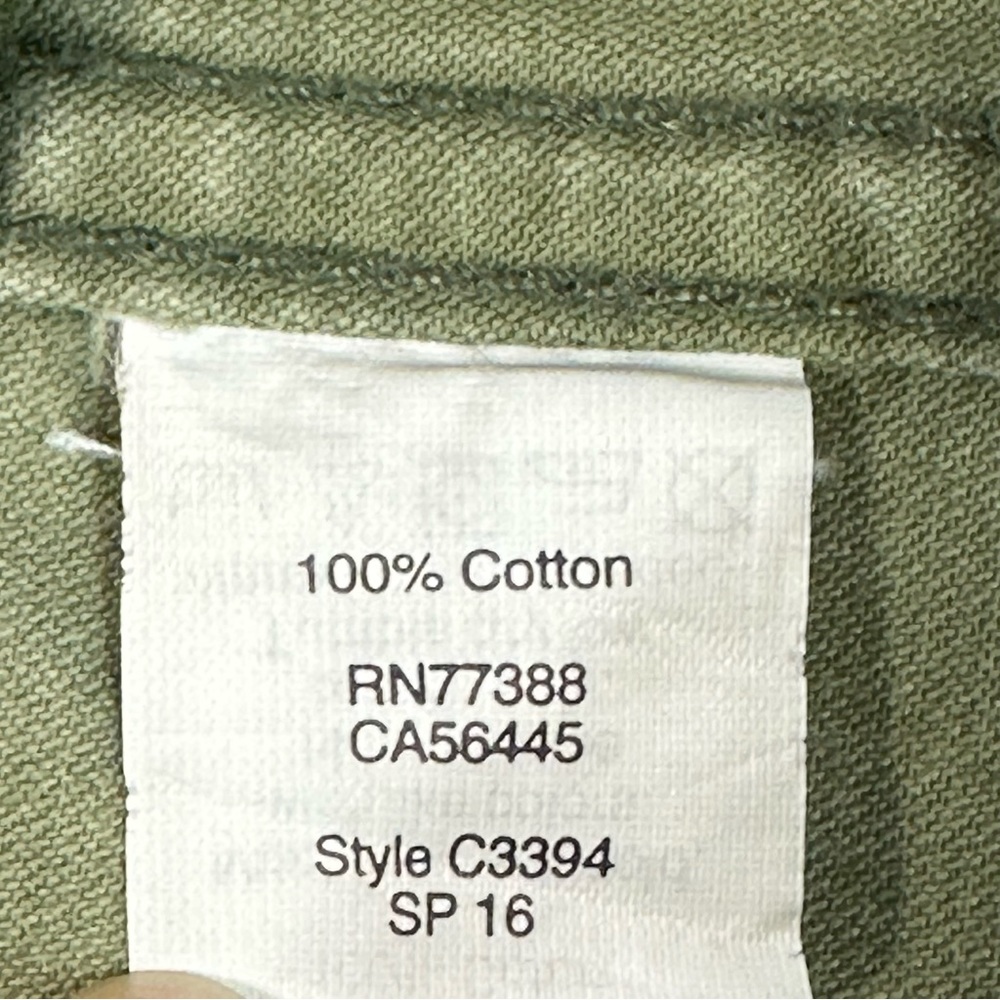 MADEWELL Fleet Jacket Military Army Green Utility Size XS Full Zip - Picture 9 of 15